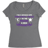 I Love Someone with Pancreatic Cancer to The Moon and Back to Infinity Women's Triblend Scoop T-shirt