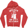 uncle si you can't fix stupid duck dynasty hey jack Zipper Hoodie