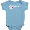 sagittarius violet Baby Bodysuit