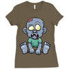 zombie Ladies Fitted T-Shirt