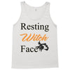 resting witch face   fall t shirt   funny halloween Tank Top