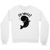 oh whale! Crewneck Sweatshirt