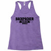 Backpacker Explore The World Racerback Tank