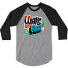 wake up and fight 3/4 Sleeve Shirt