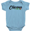 chicana with rose Baby Bodysuit
