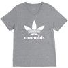cannabis V-Neck Tee
