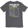March Girl Facts Pisces V-Neck Tee