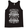 Real Kings Are Born On September 17 Tank Top