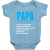 Papa Noun Definition Baby Onesie
