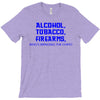 funny t shirt alcohol tobacco firearms who's bringing the chips tee T-Shirt