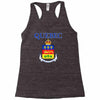 quebec coat of arms canada Racerback Tank