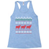 cow christmas Racerback Tank