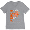 wear peach for  my [you can write any name] V-Neck Tee
