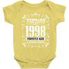 vintage made in 1998 perfectly aged a living legend Baby Bodysuit
