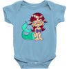 little ugly mermaid Baby Onesie
