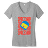 spaceship Women's V-Neck T-Shirt