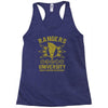 rangers university Racerback Tank