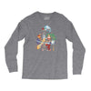 the burning joke Long Sleeve Shirts