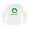 vegetarian sweet leaf Long Sleeve Shirts
