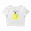 rich snake Crop Top