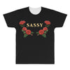 sassy with roses All Over Men's T-shirt