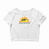 today is a beautiful day Crop Top