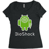 android bioshock Women's Triblend Scoop T-shirt