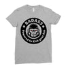 badass bad angry primate 2 Ladies Fitted T-Shirt