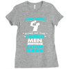 god found autism dad Ladies Fitted T-Shirt