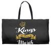 Kings Are Born In March Weekender Totes