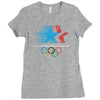 retro los angeles 1984 olympic games Ladies Fitted T-Shirt