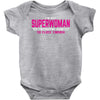 superwoman fighting diabetes Baby Onesie