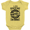 Leo Hated By Many Wanted By Plenty Baby Onesie