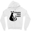 crazy cat lady Zipper Hoodie