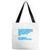 my friend thinks he's smart Tote Bags