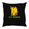 us veteran Throw Pillow