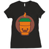 jack o latte Ladies Fitted T-Shirt