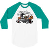 oblivious ninja trick or treat 3/4 Sleeve Shirt