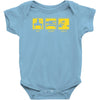 eat, sleep, weld funny welder Baby Onesie