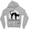 schrodinger cat Zipper Hoodie