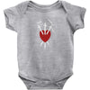 three of swords Baby Bodysuit
