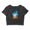 sticker box Crop Top