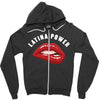 latina power bite Zipper Hoodie