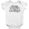 time to nut up or shut up! Baby Onesie