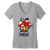 crew five fresh Women's V-Neck T-Shirt