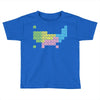 periodic table of america Toddler T-shirt