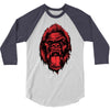 kong gorilla 3/4 Sleeve Shirt