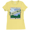 forest moon Ladies Fitted T-Shirt