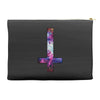 inverted galaxy cross funny  religion banter space fashion new Accessory Pouches