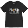 proud autism son V-Neck Tee